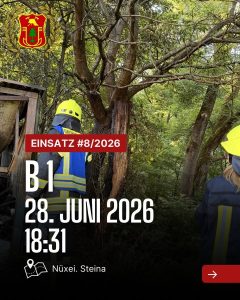 Mehr über den Artikel erfahren ❗️Einsatz❗️ 📟 Alarm: /2026 📆 Datum: 28. Juni 2026 um 18:31 📩 …