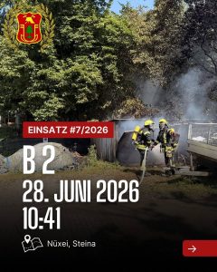 Mehr über den Artikel erfahren ❗️Einsatz❗️ 📟 Alarm: /2026 📆 Datum: 28. Juni 2026 um 10:41 📩 …