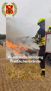 Mehr über den Artikel erfahren Heute stand ein gemeinsamer Dienst aller Ortsfeuerwehren des Stadtgebietes zum Thema Vegetationsbrandbekämpfung …
